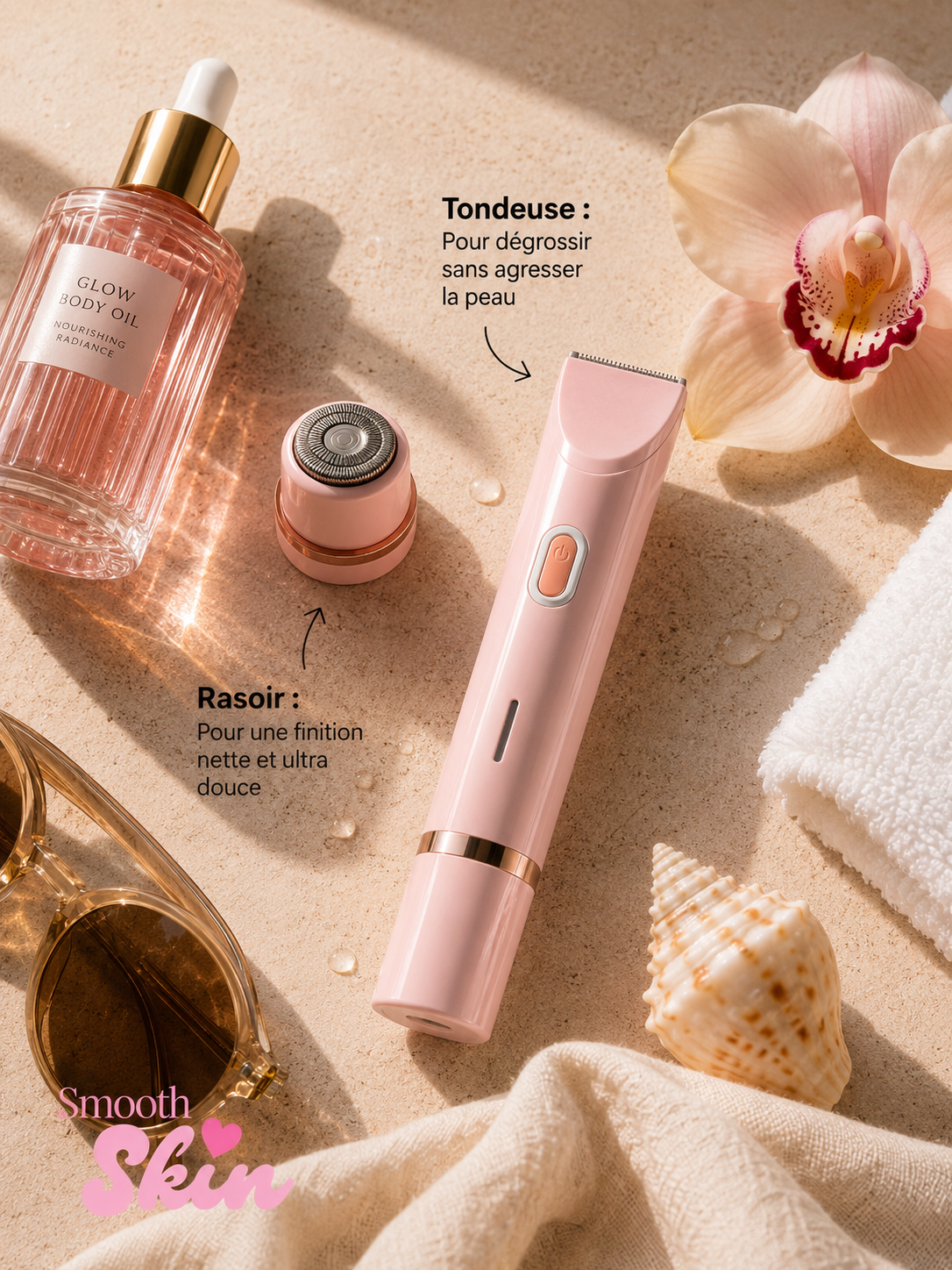 Rasoir 2 en  1 Smooth Skin